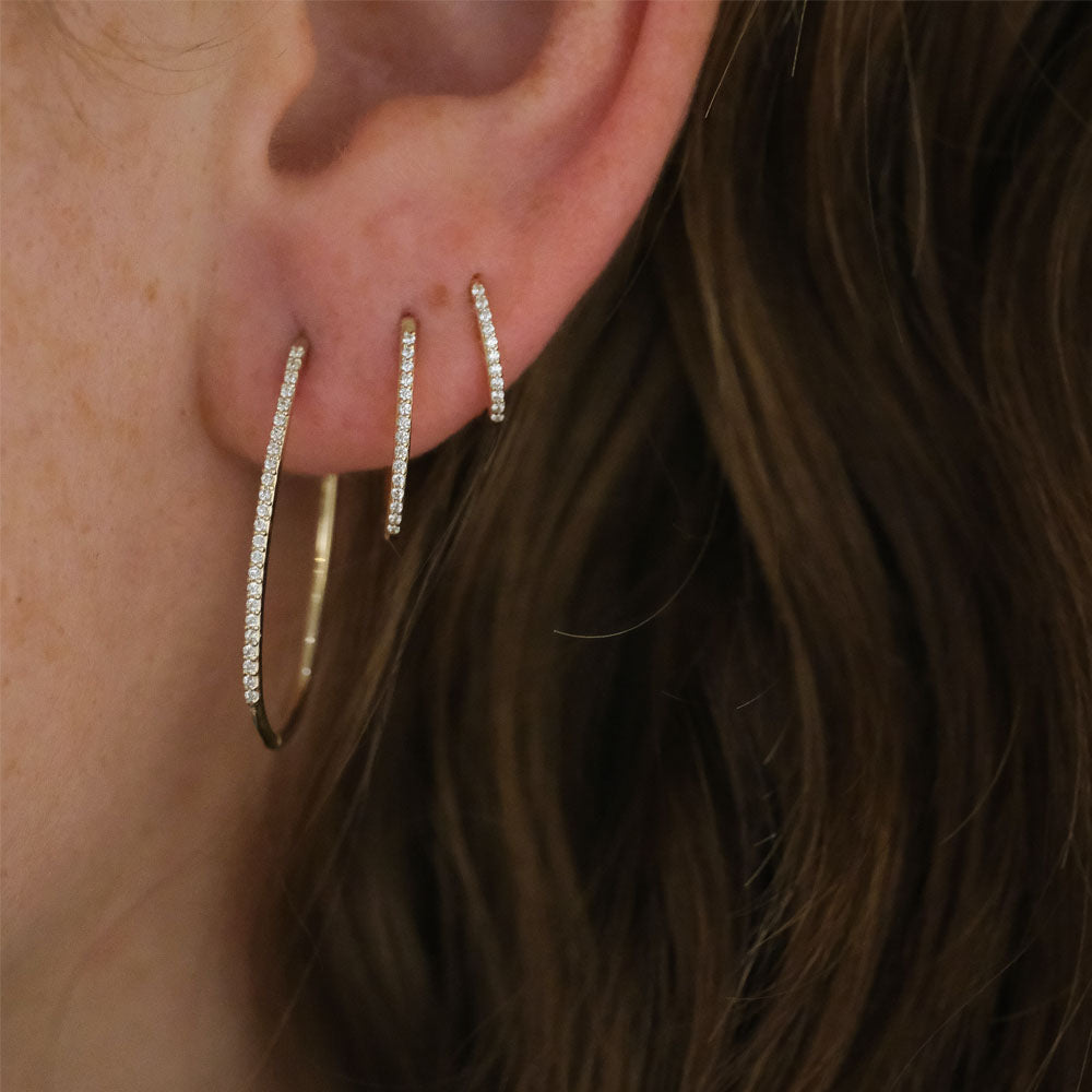 9k Spark Hoops (S)