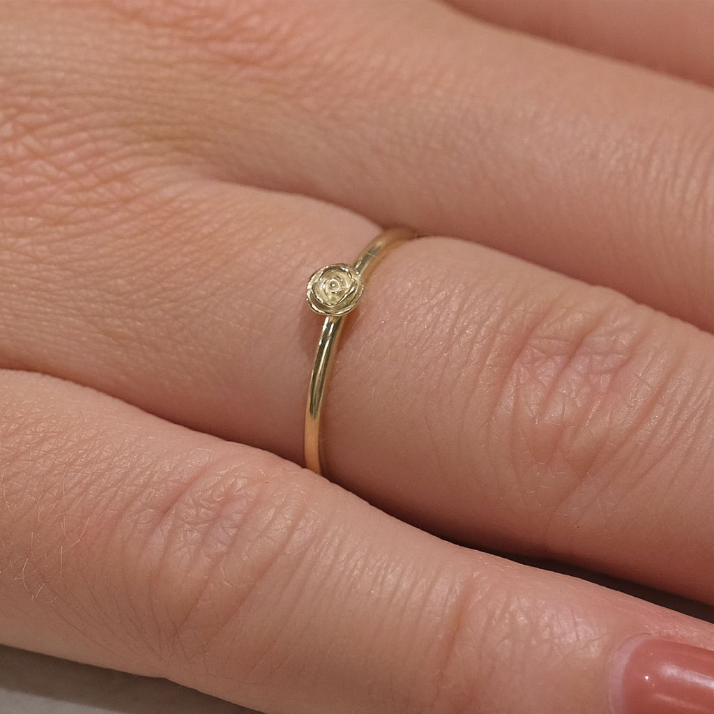 9k Rose Ring
