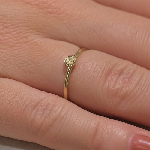 9k Rose Ring
