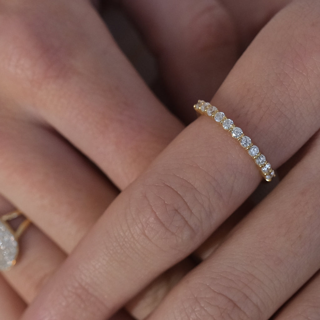 Endless - 14k Gouden 0,33ct Diamanten Ring