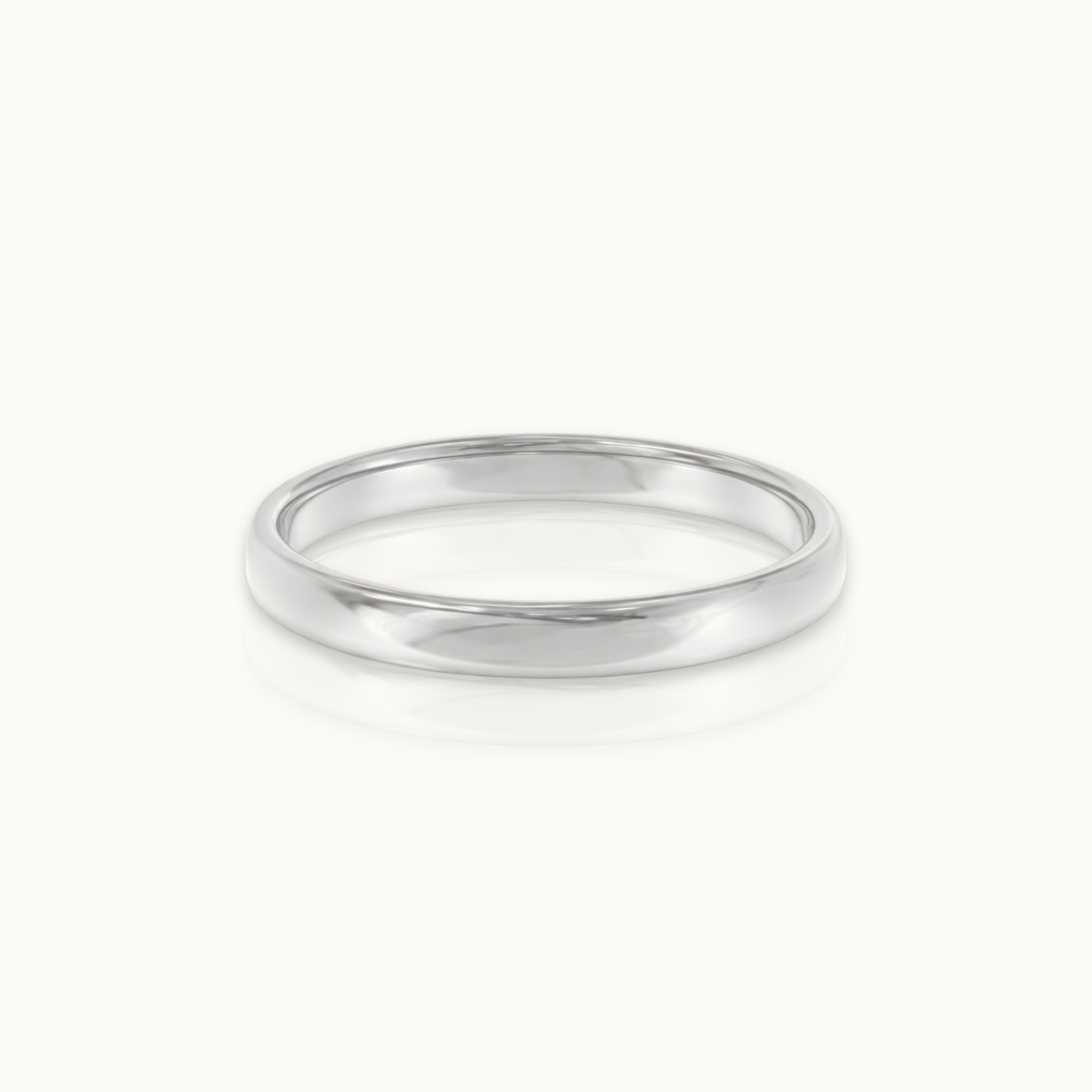 3mm 14k Gold Wedding Band