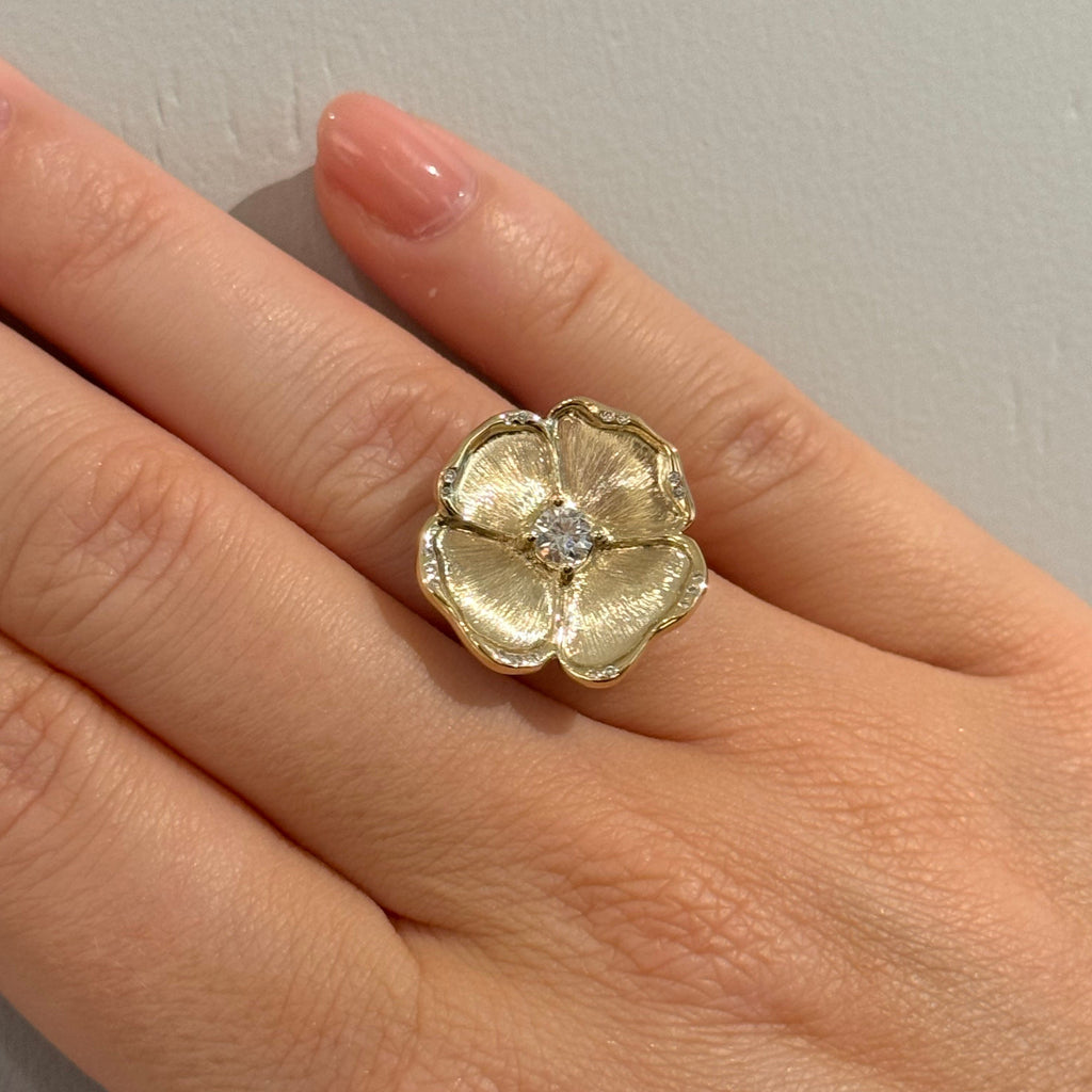 14k Bloom Ring