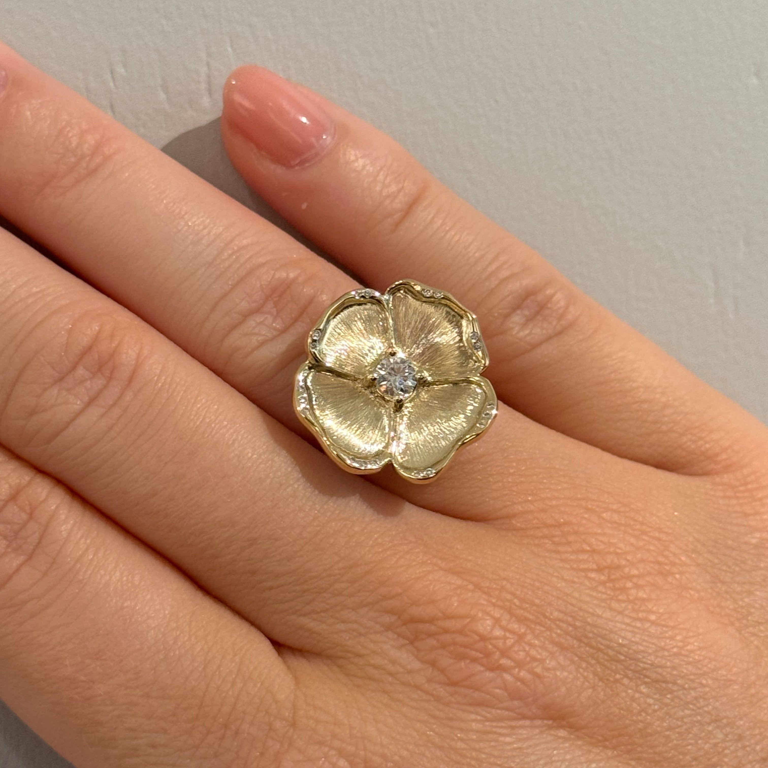 14k Bloom Ring