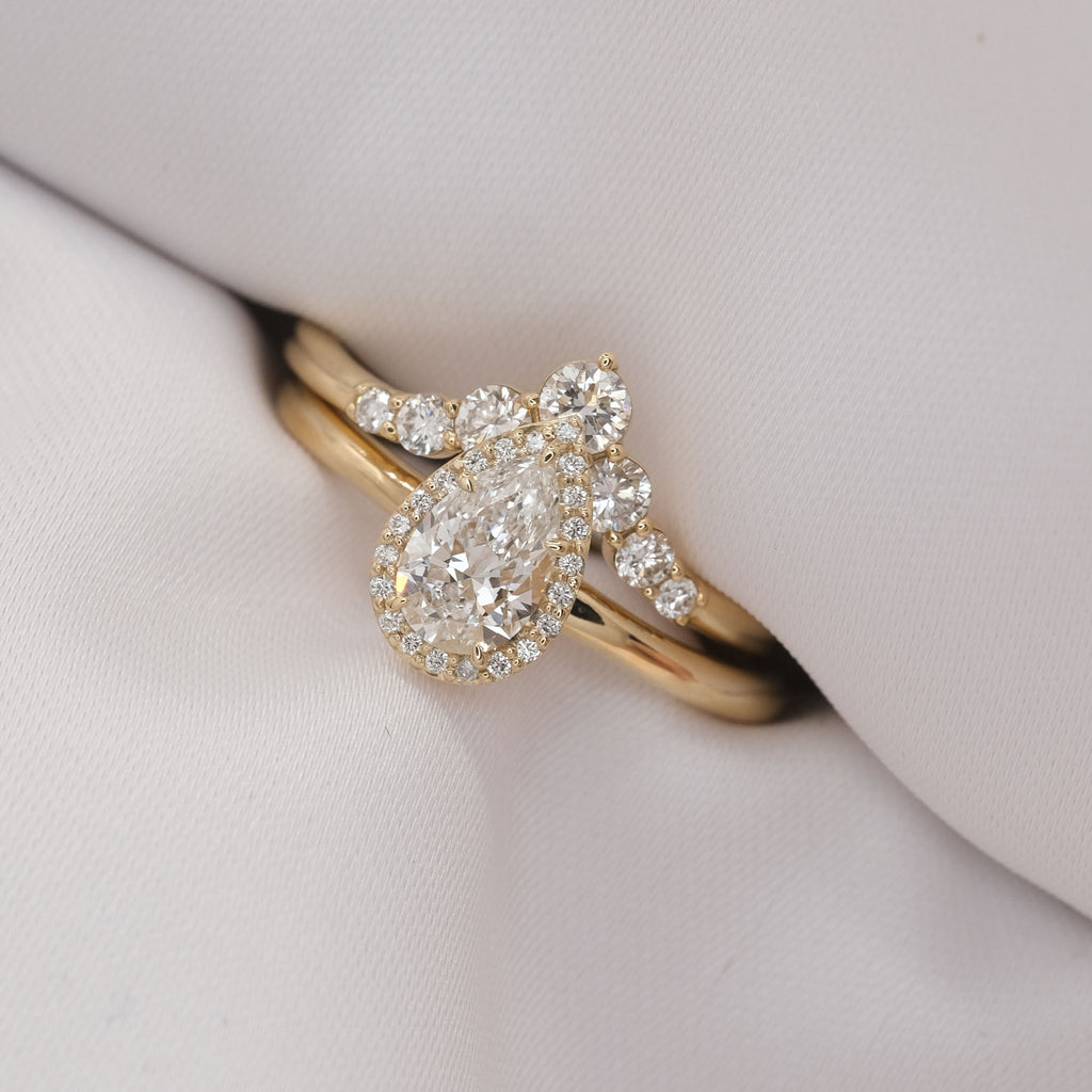 Wonder Woman - 14k Gouden 0.3ct Diamanten Ring