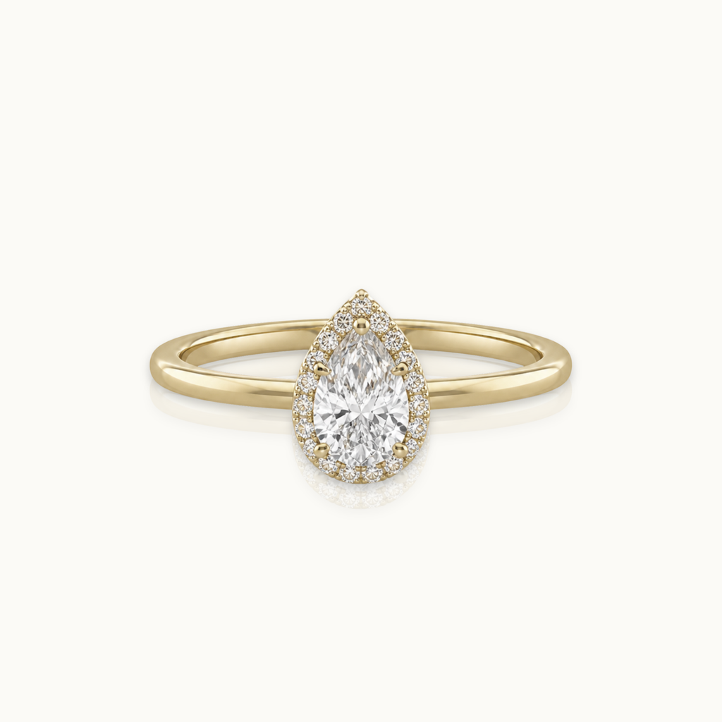 Darling - 14k Gouden 0,9ct Diamanten Ring
