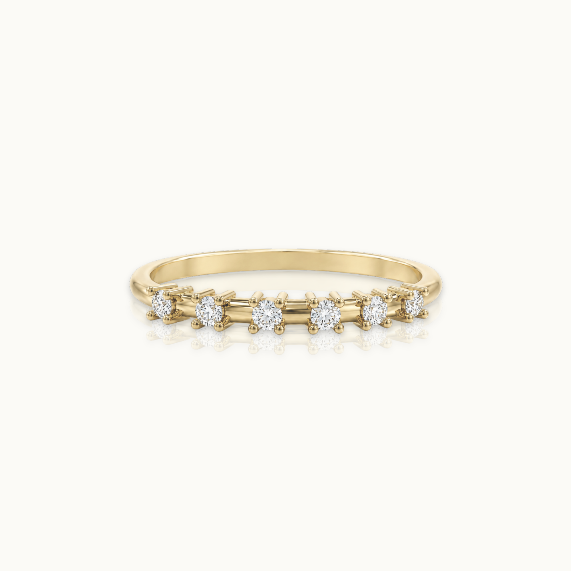 Love Ring - 14k Gouden 0,09ct Diamanten Ring