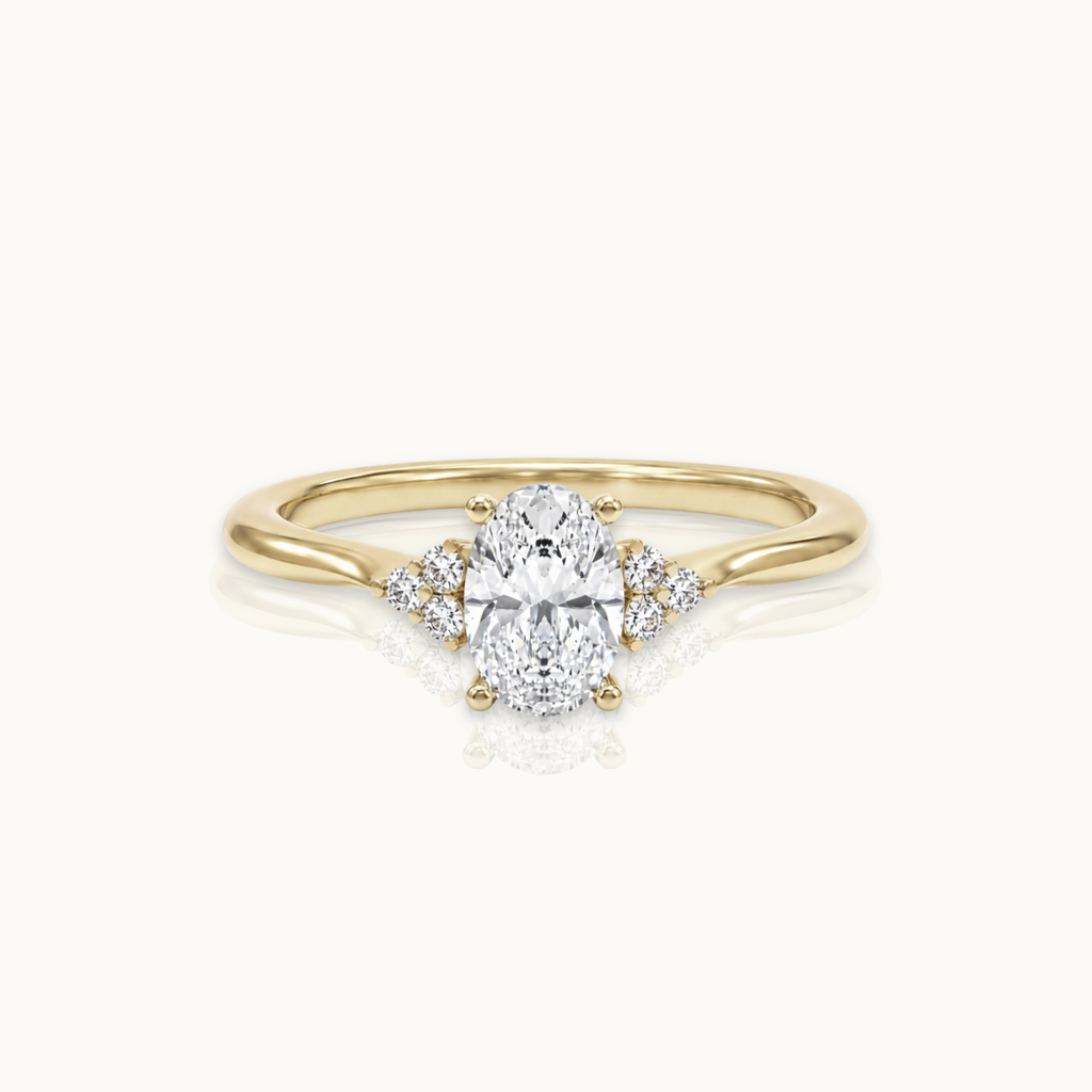 Forever Loved - 14-karaats gouden ring met diamant van 0,84 karaat