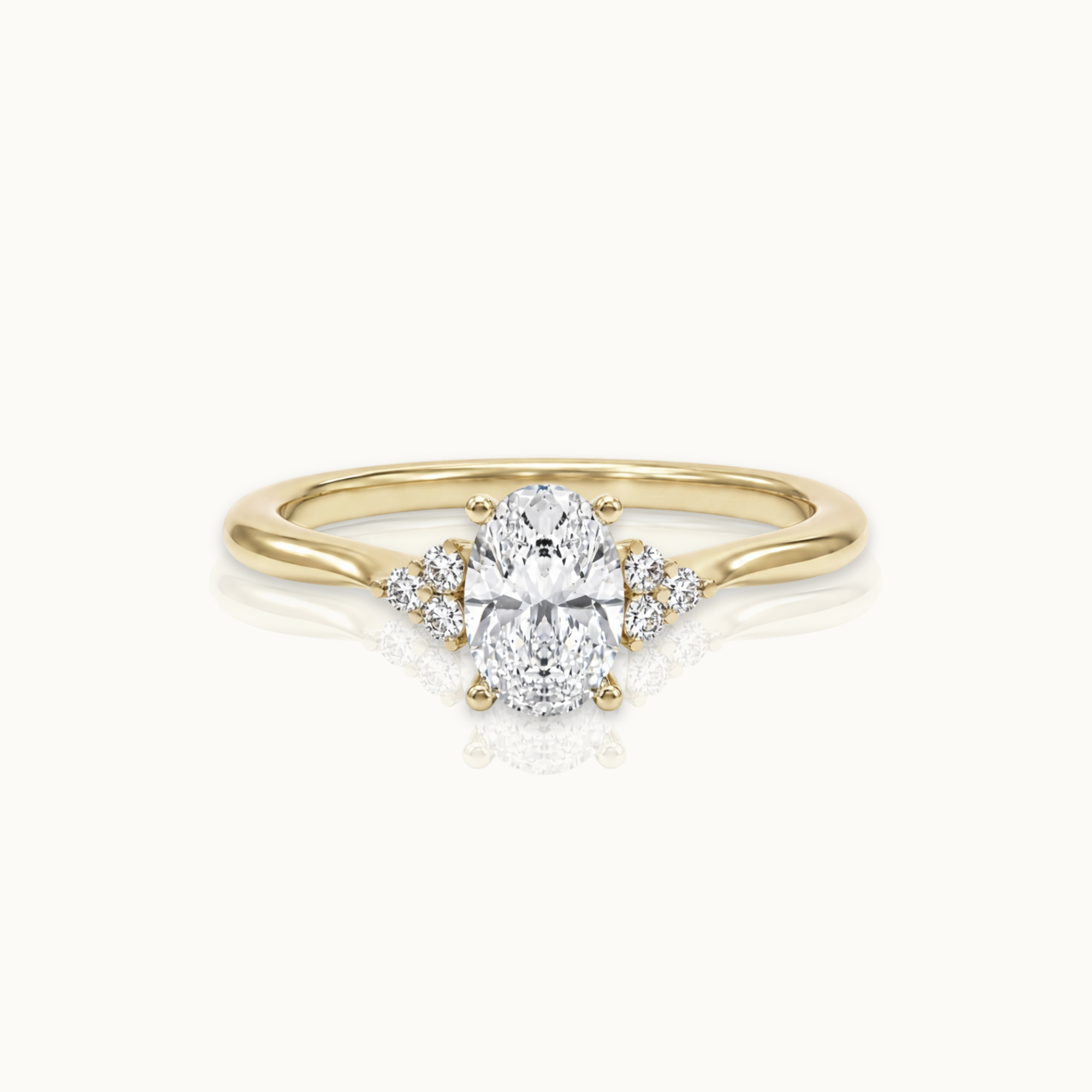 Forever Loved - 14-karaats gouden ring met diamant van 0,84 karaat