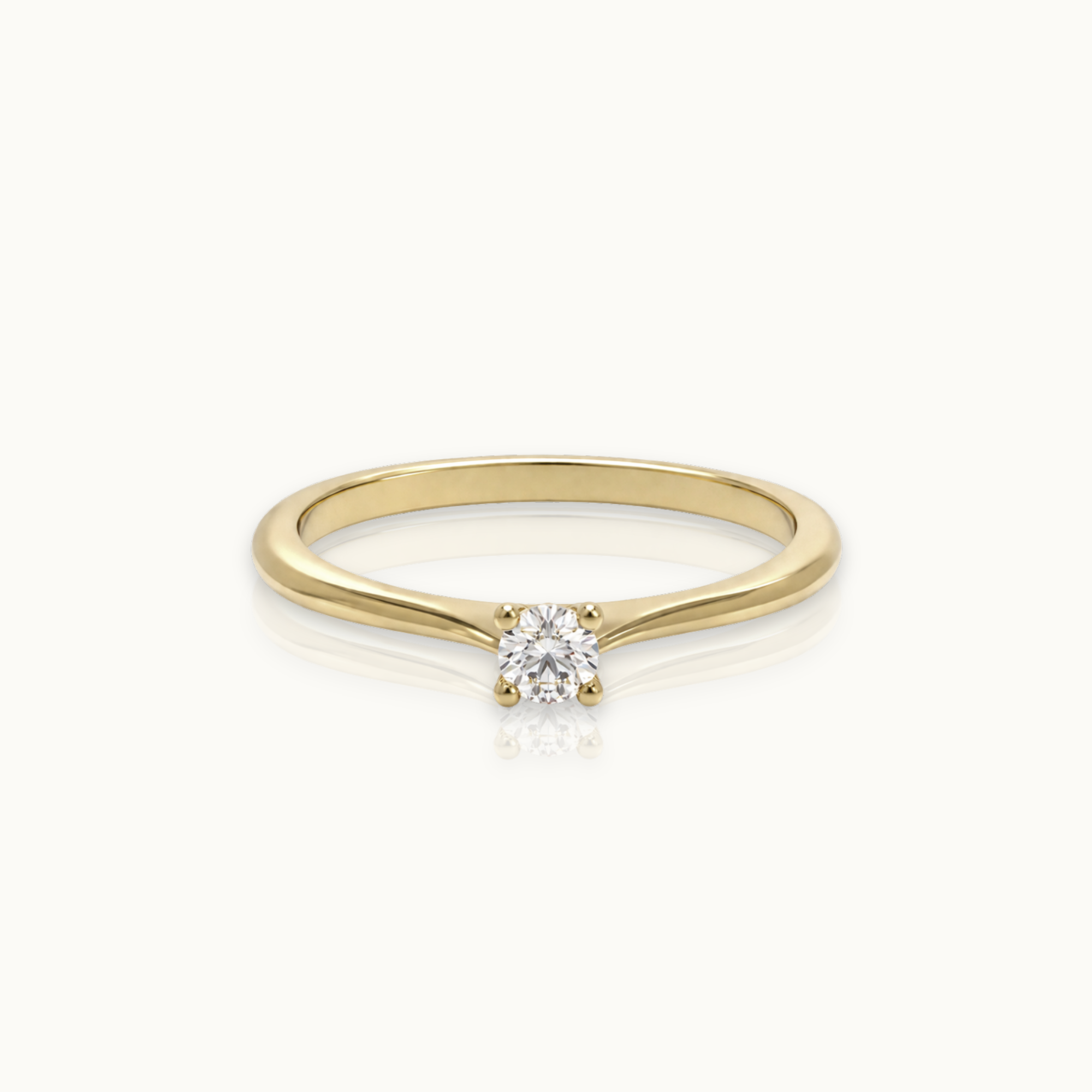 Forever Together 0.1ct - 14k gouden diamanten ring