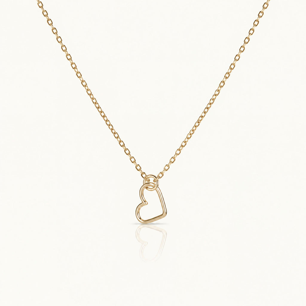 Hart - 9 karaat ketting