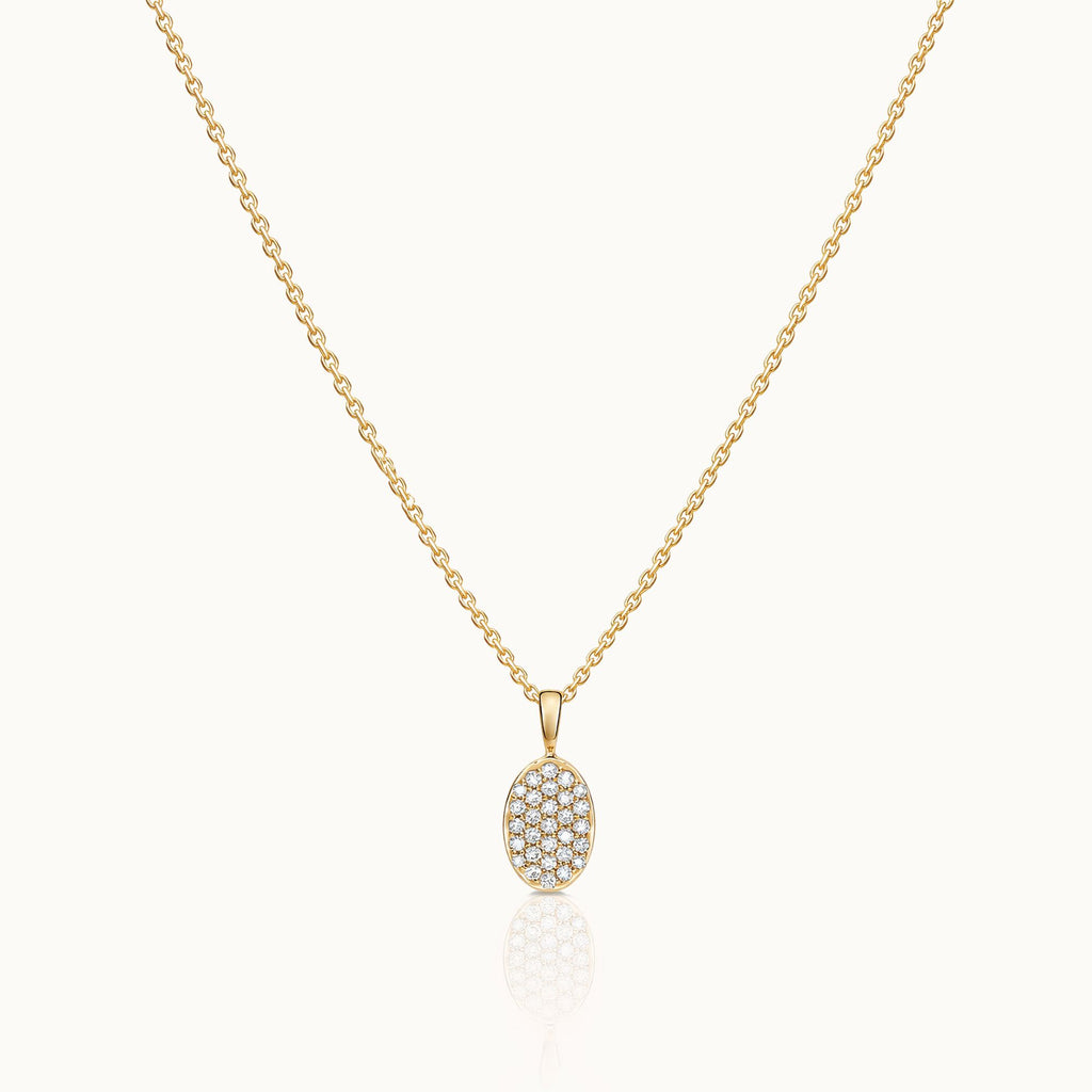 Moonlight - 14k Gouden Diamanten Ketting