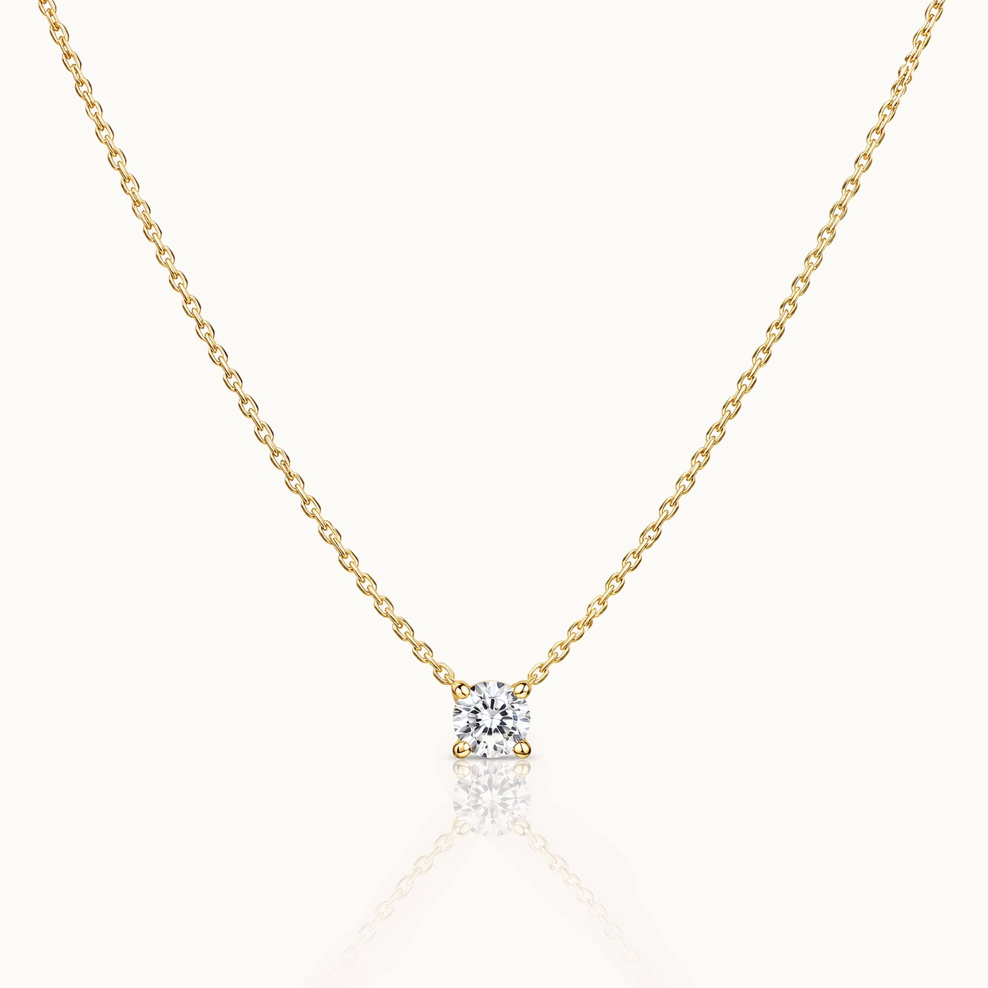Starlight - 14k Gouden Diamanten Ketting