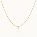 Oogverblindende Diamant - 9k Ketting