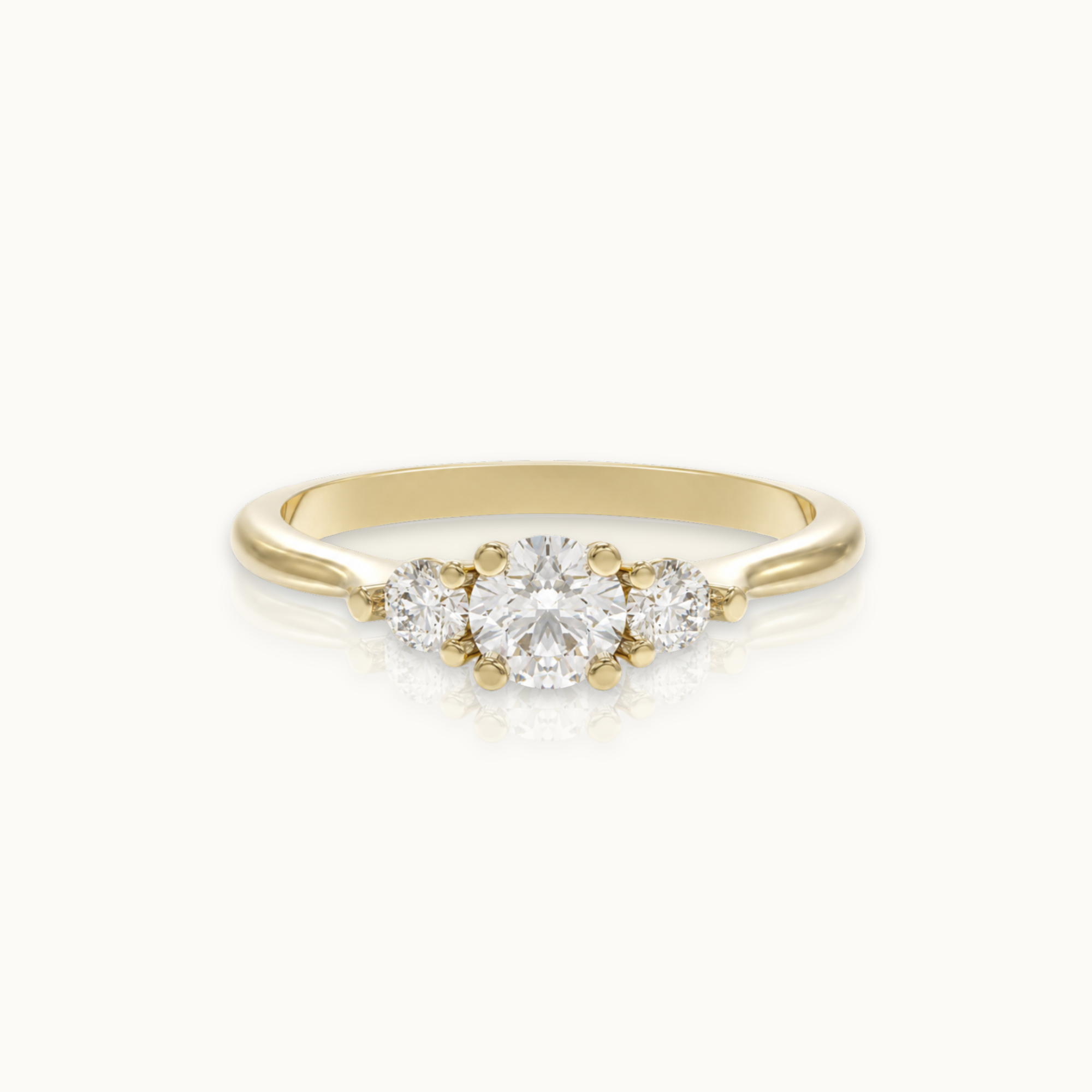 Mijn Soulmate - 14-karaats gouden ring met diamant van 0,7 karaat