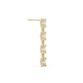 Romance Oorbellen - 14k Goud 1.2ct Diamanten