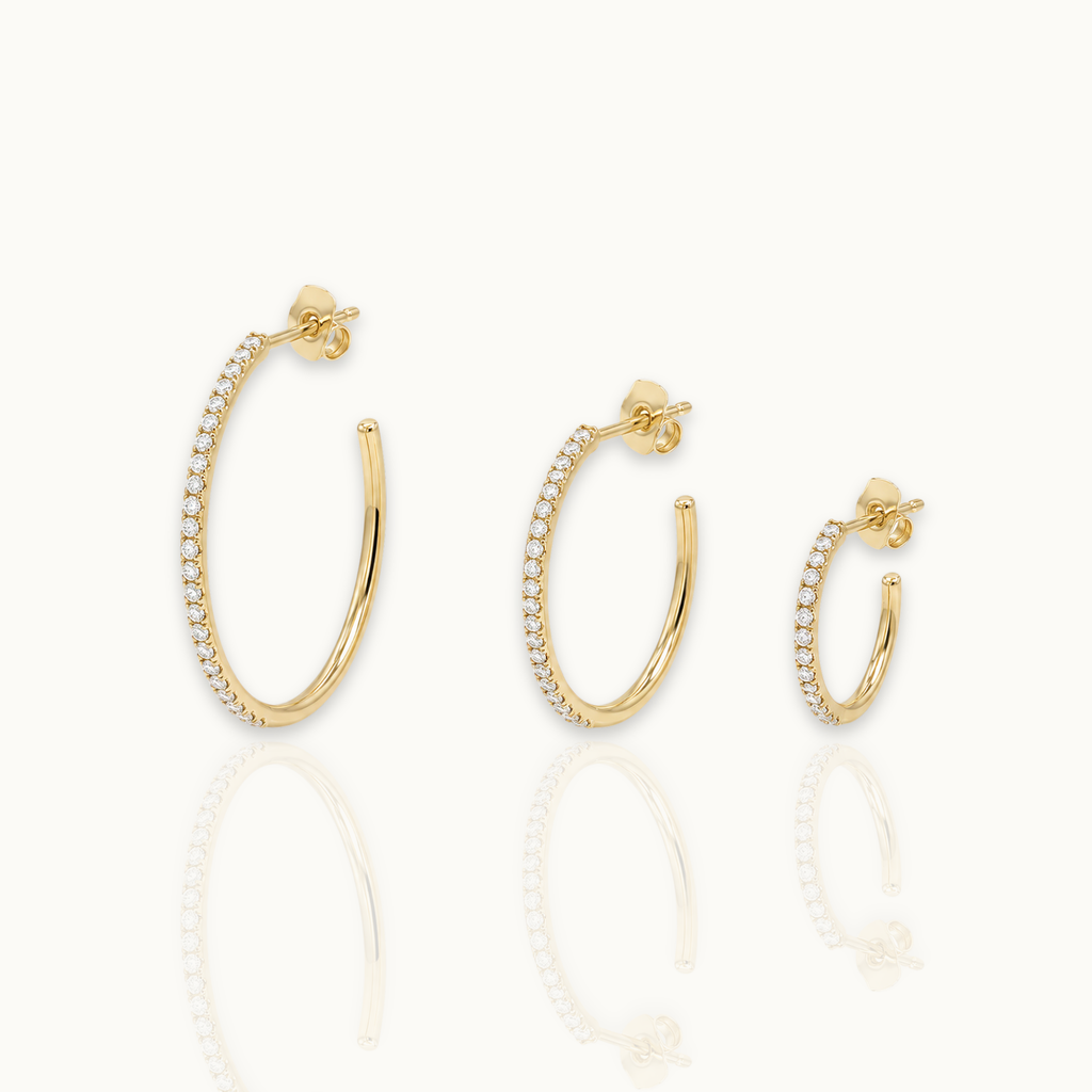 9k Spark Hoops (S)