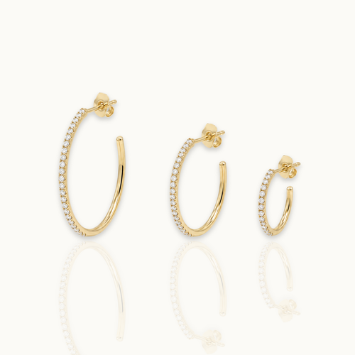 9k Spark Hoops (S)