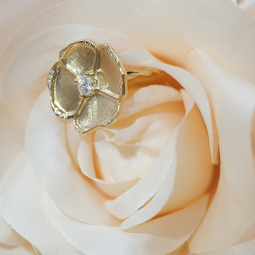 14k Bloom Ring