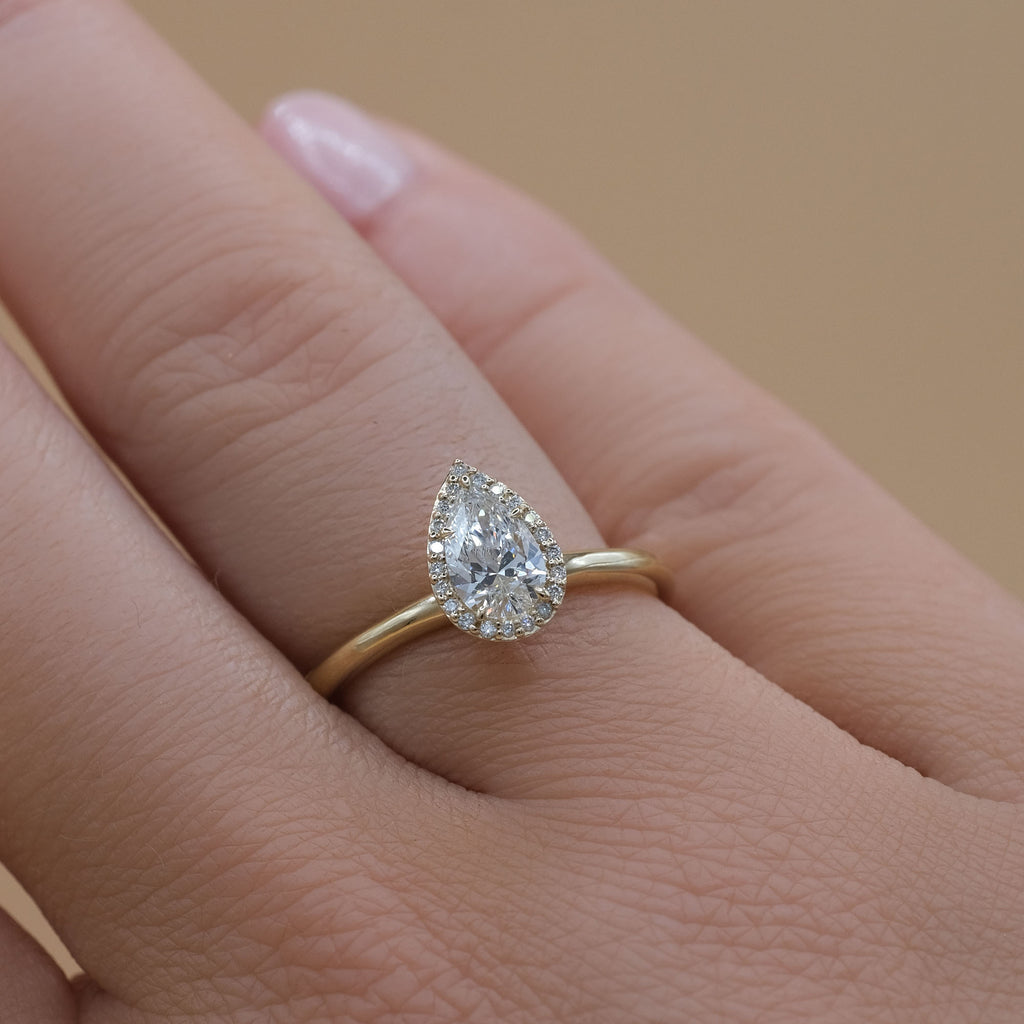 Darling - 14k Gouden 0,9ct Diamanten Ring