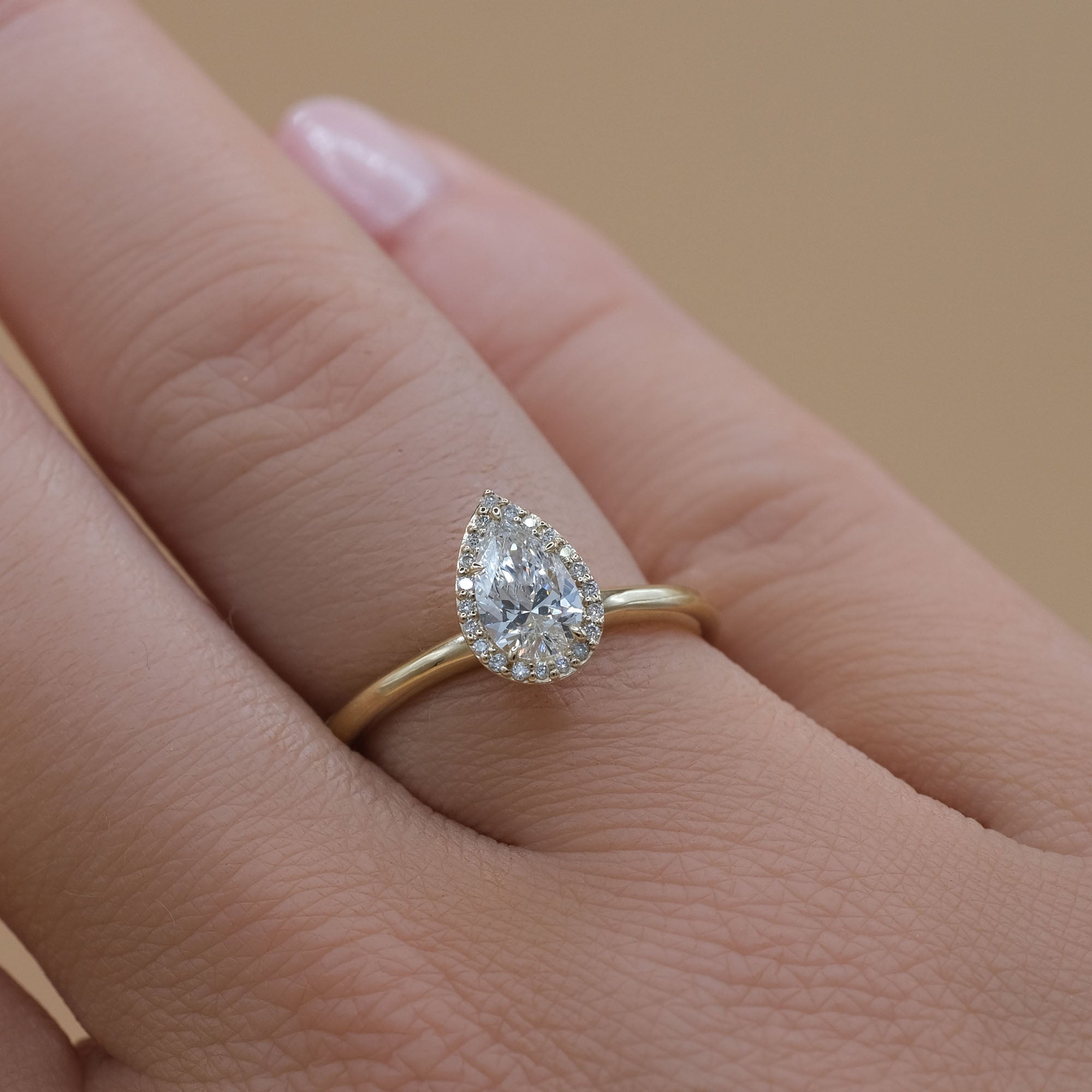 Darling - 14k Gouden 0,9ct Diamanten Ring