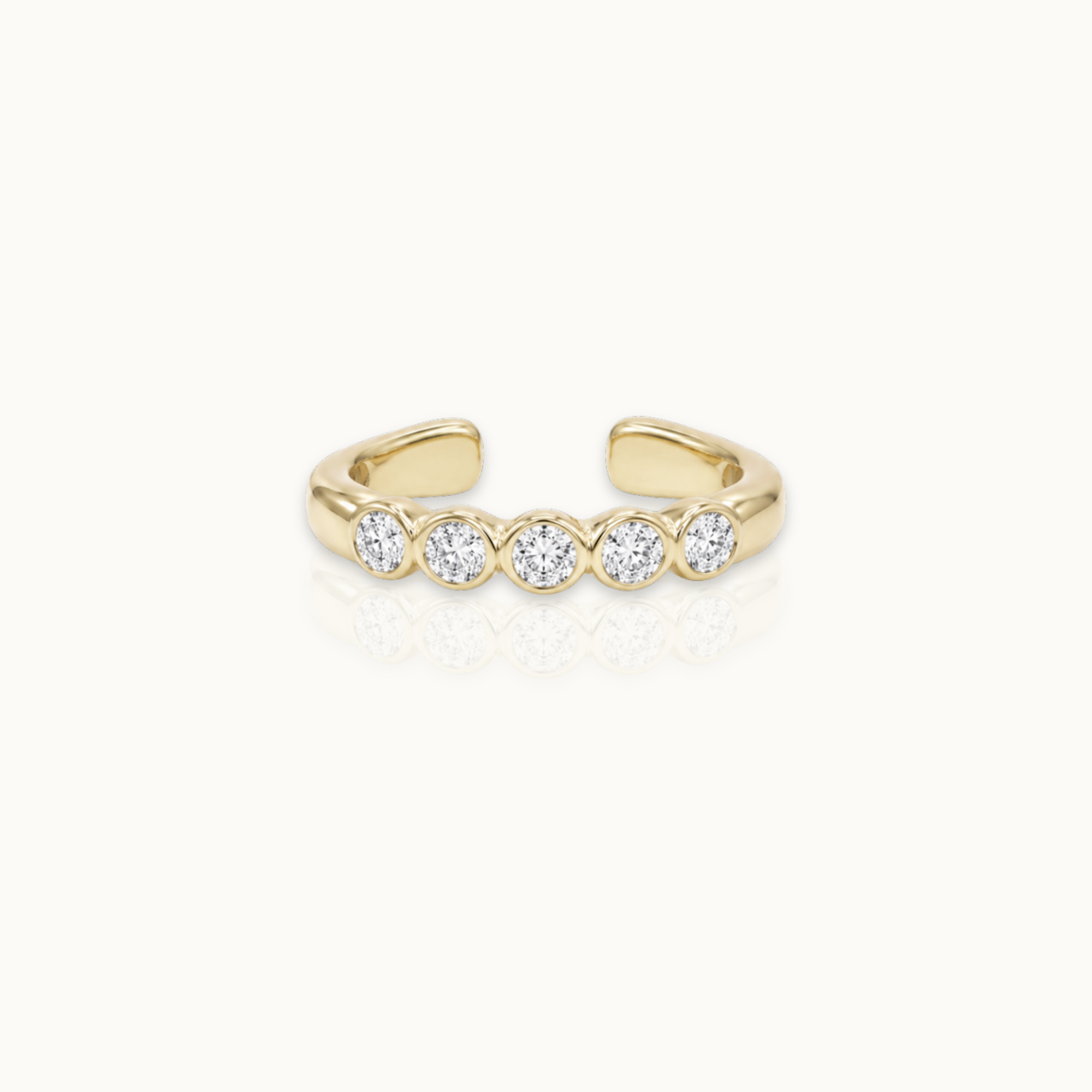 Diamond Ear Cuff - 9k