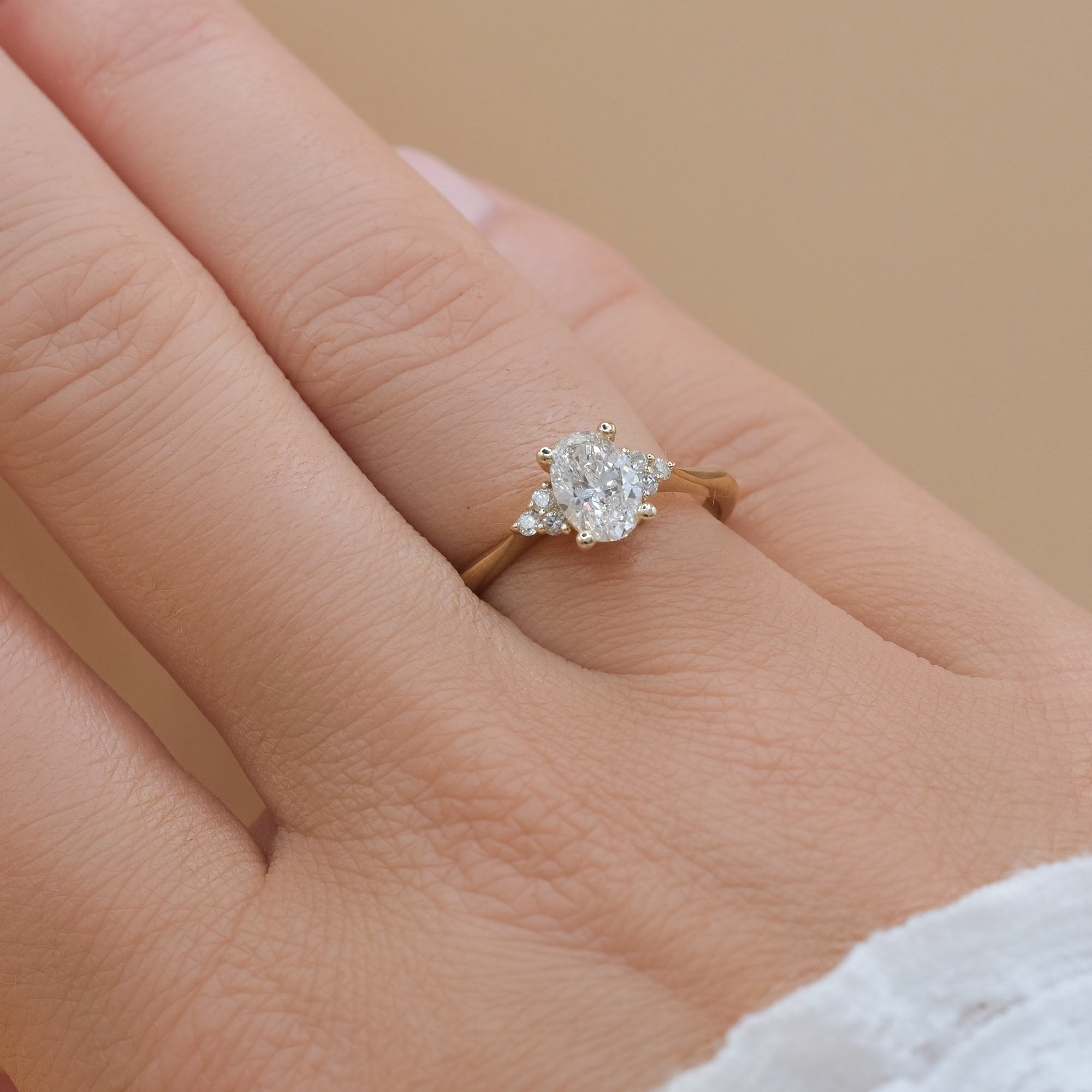 Forever Loved - 14-karaats gouden ring met diamant van 0,84 karaat