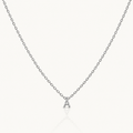 Letter Ketting Zilver