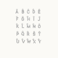 Zilveren Letters