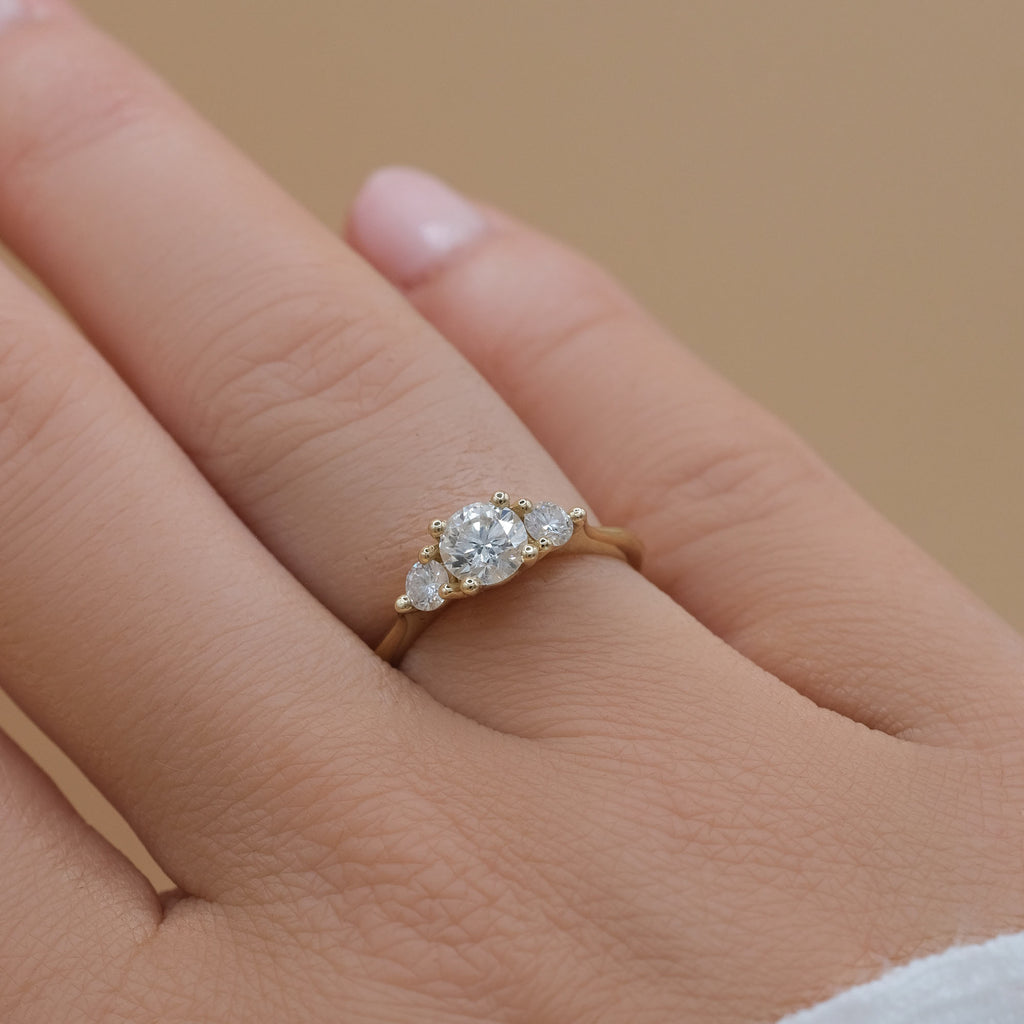 Mijn Soulmate - 14-karaats gouden ring met diamant van 0,7 karaat