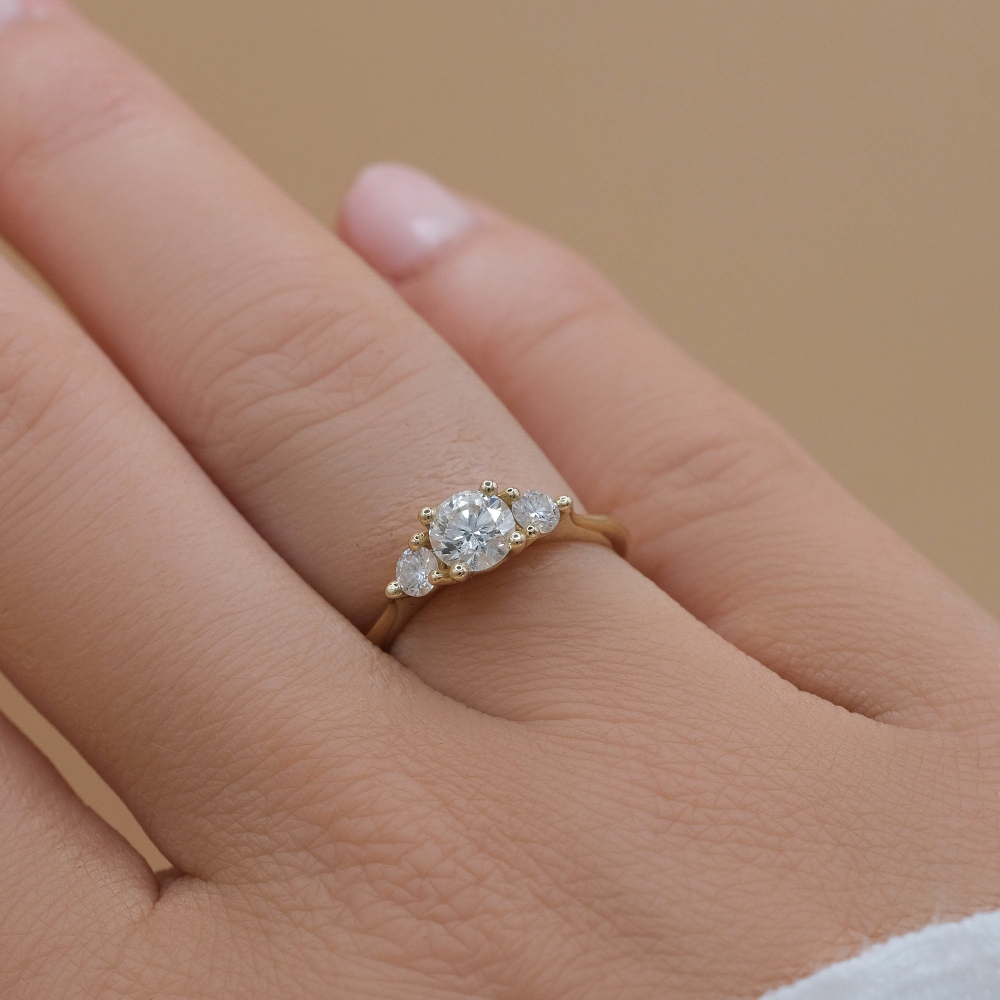 Mijn Soulmate - 14-karaats gouden ring met diamant van 0,7 karaat