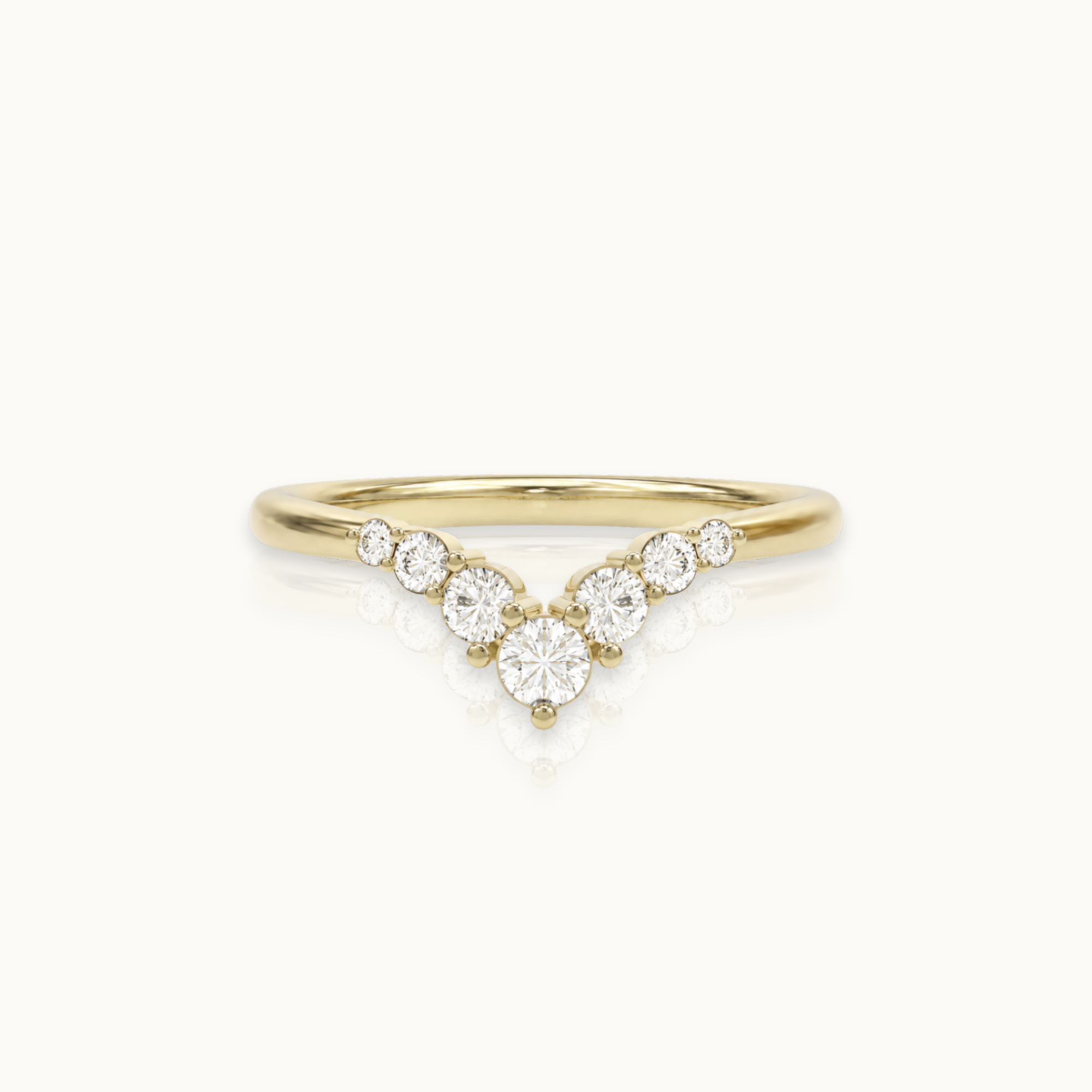 Wonder Woman - 14k Gold 0.3ct Diamond Ring