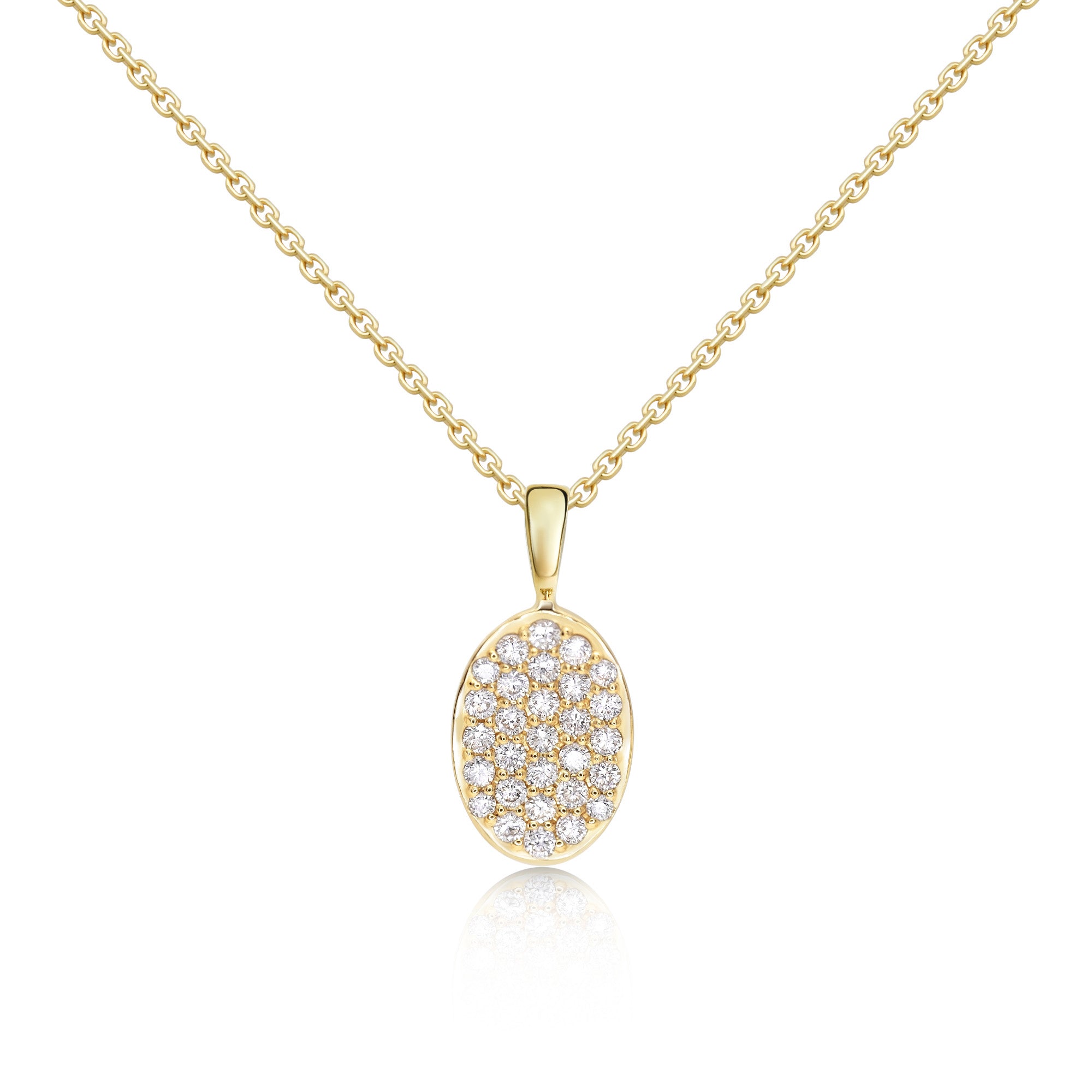 Moonlight - 14k Gouden Diamanten Ketting