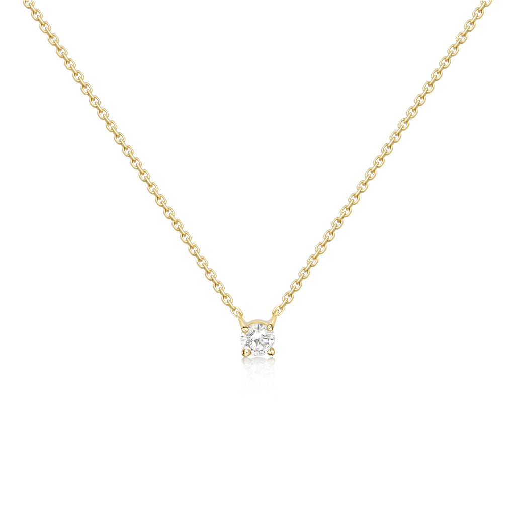 Starlight - 14k Gouden Diamanten Ketting