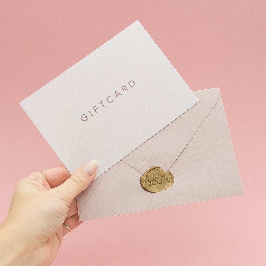 MiJu Official gift cards are the perfect gift for anyone who loves jewellery.