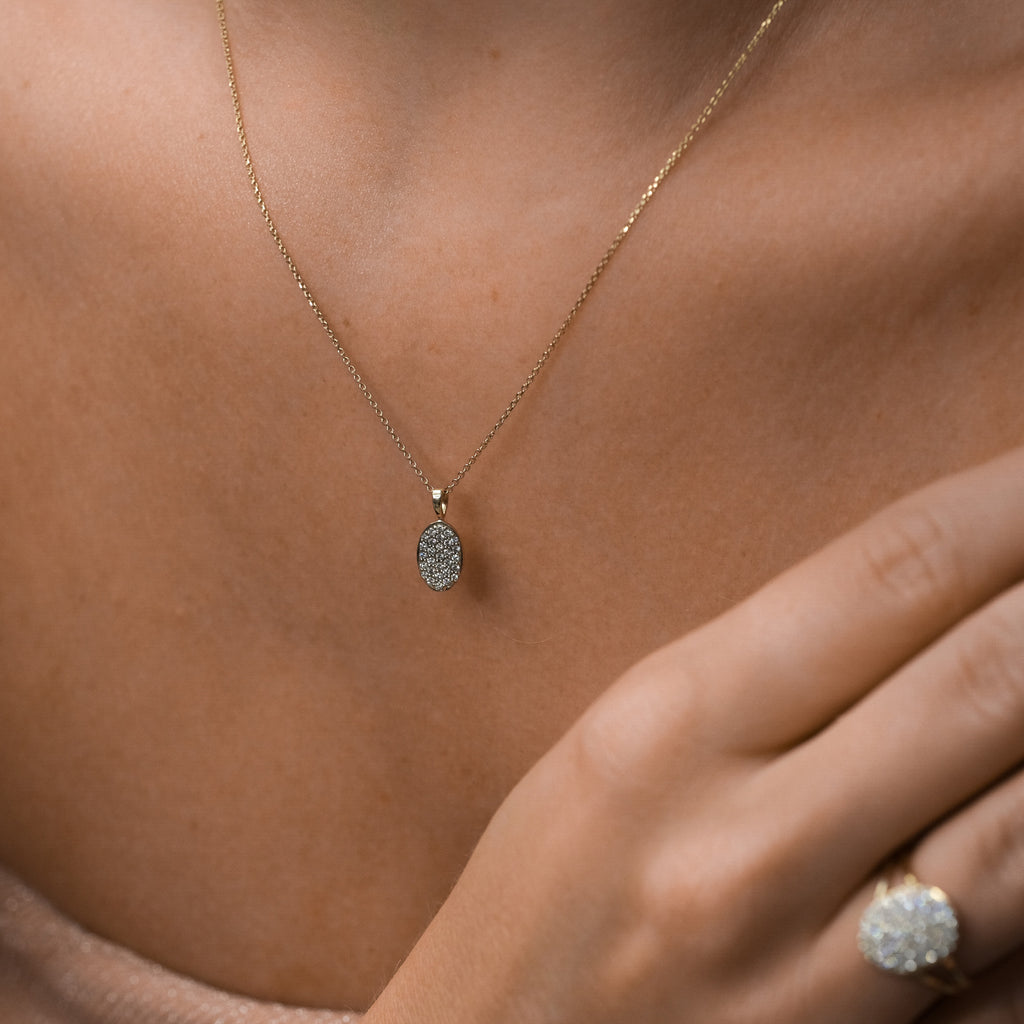 Moonlight - 14k Gouden Diamanten Ketting