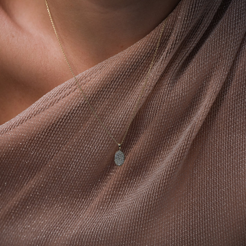 Moonlight - 14k Gouden Diamanten Ketting